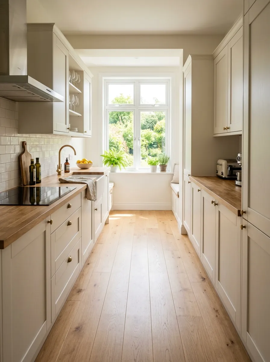 galley-kitchen-layout-two-parallel-walls-efficient-corridor