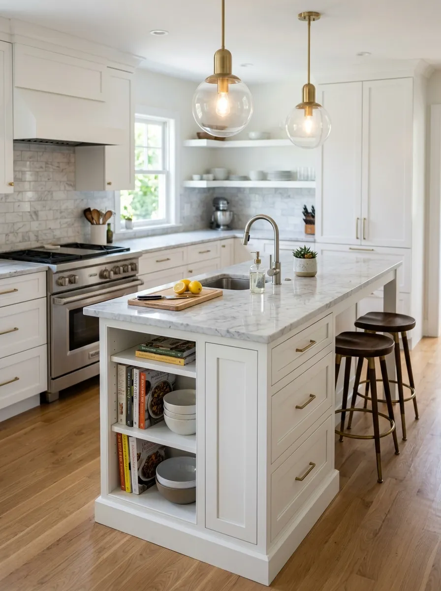 narrow-kitchen-island-slim-profile-traffic-flow