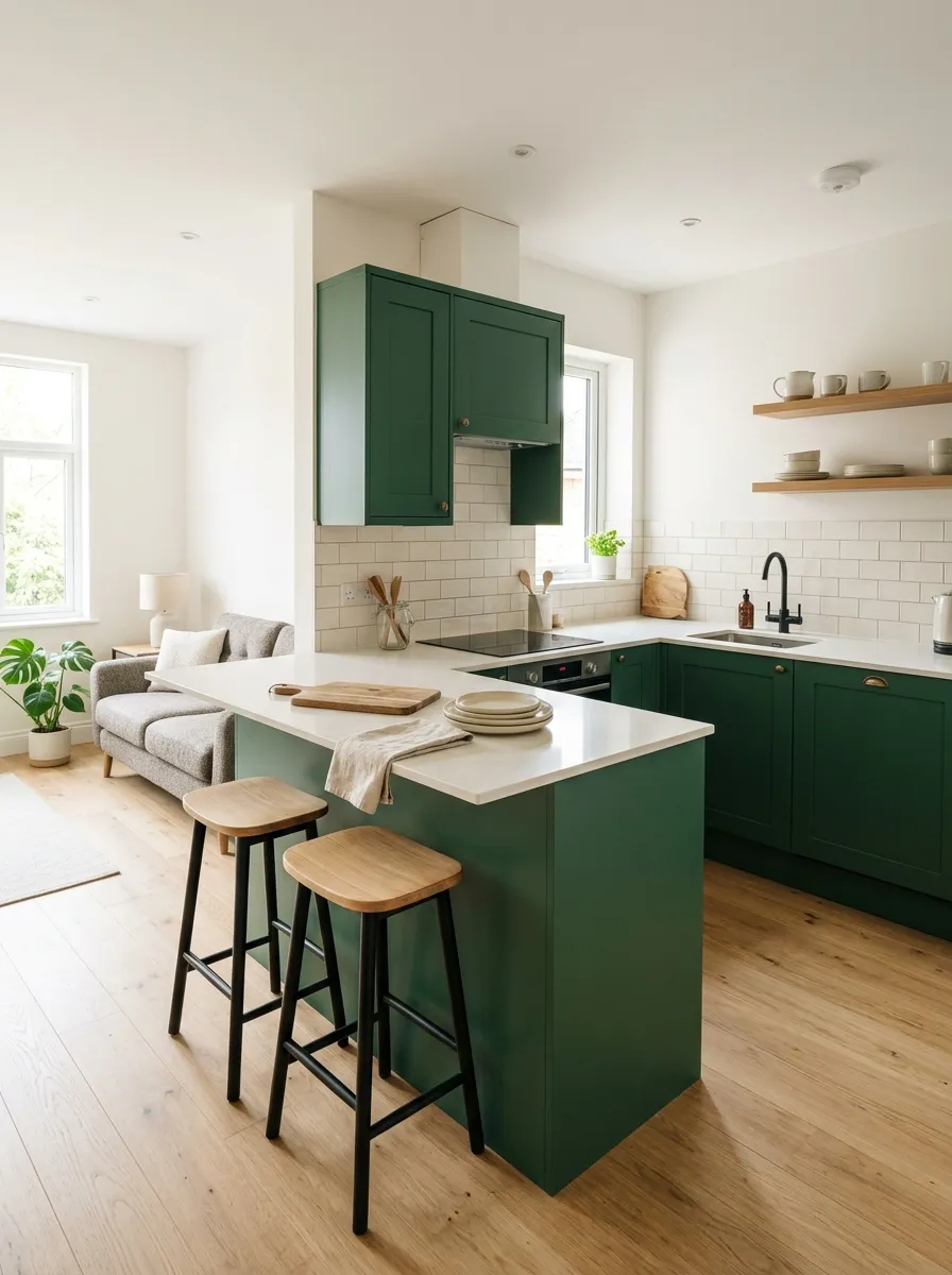 peninsula-versus-island-small-kitchen-space-comparison