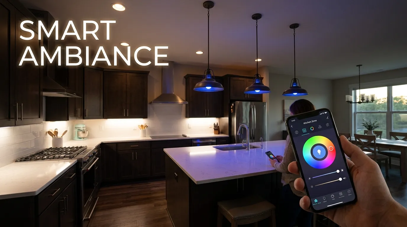 smart-phone-control-kitchen-lighting-automation-system