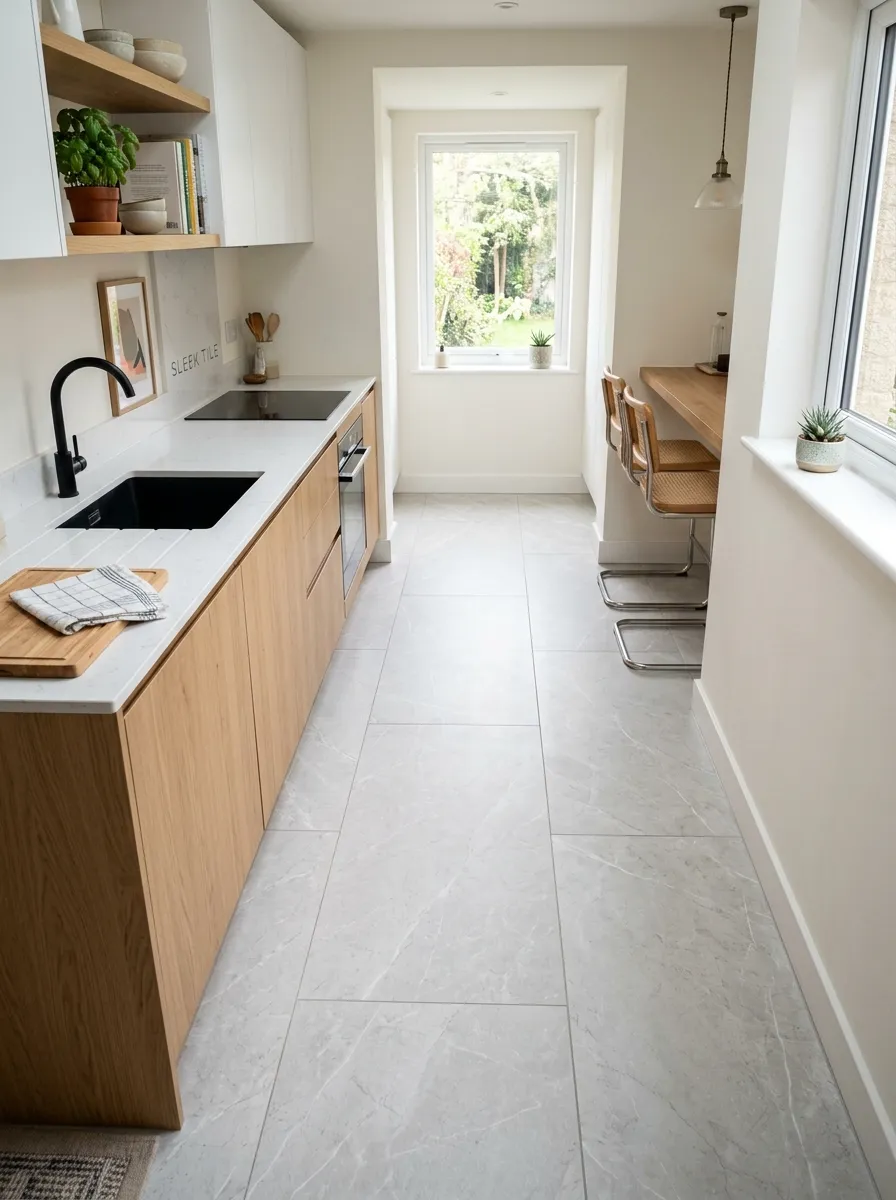 porcelain-tile-flooring-small-kitchen-large-format-modern