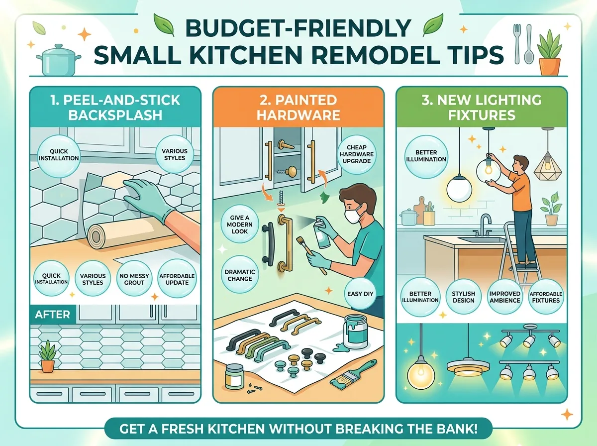 budget-small-kitchen-remodel-tips-infographic