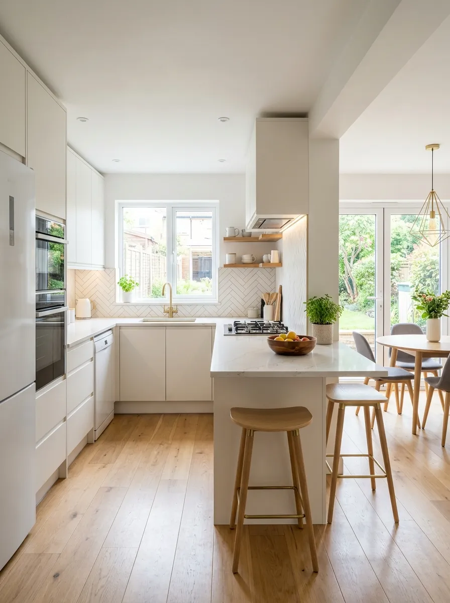 u-shaped-kitchen-peninsula-breakfast-bar-seating-small-space