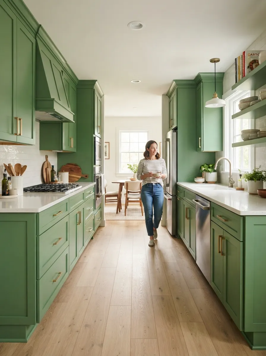 narrow walkway width mistake in galley kitchen