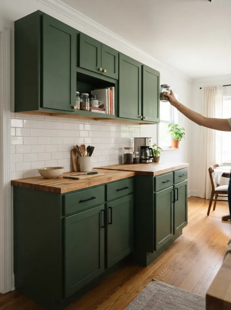 cabinet depth for small kitchens