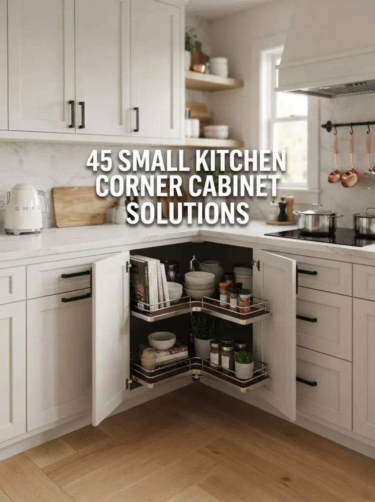 small kitchen corner cabinet solutions