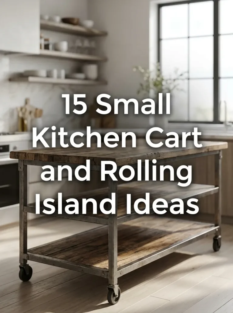 small kitchen cart ideas