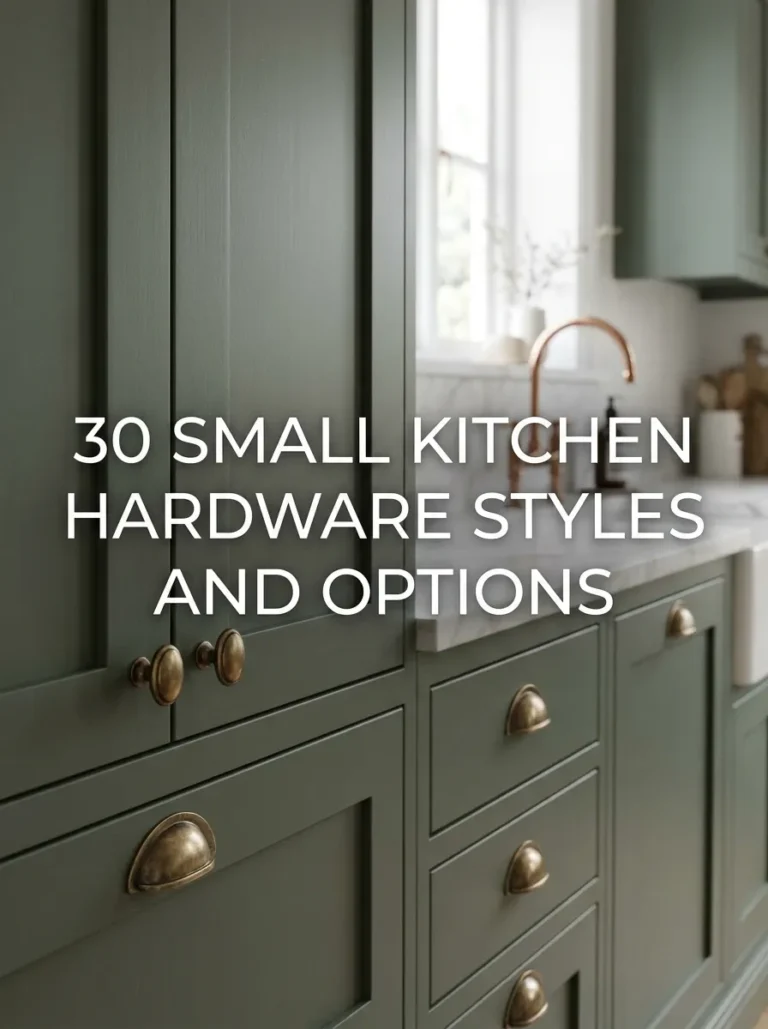 small kitchen hardware styles