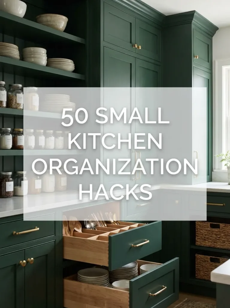 Small Kitchen Organization Hacks