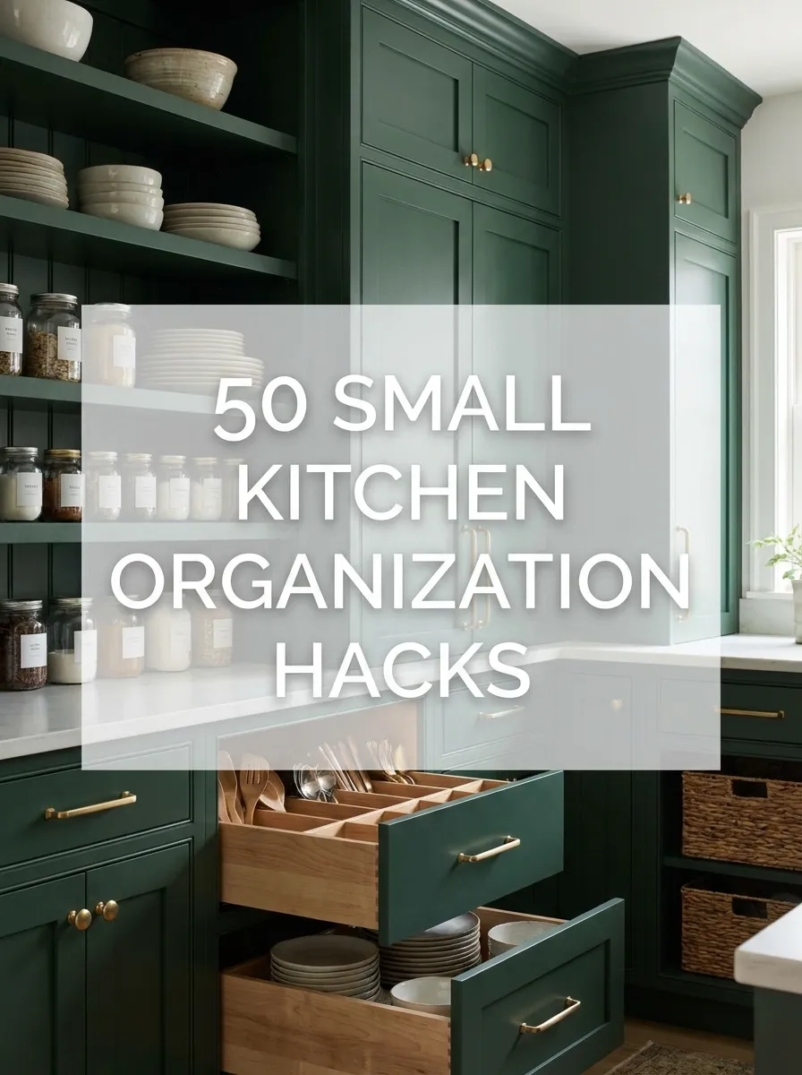 Small Kitchen Organization Hacks