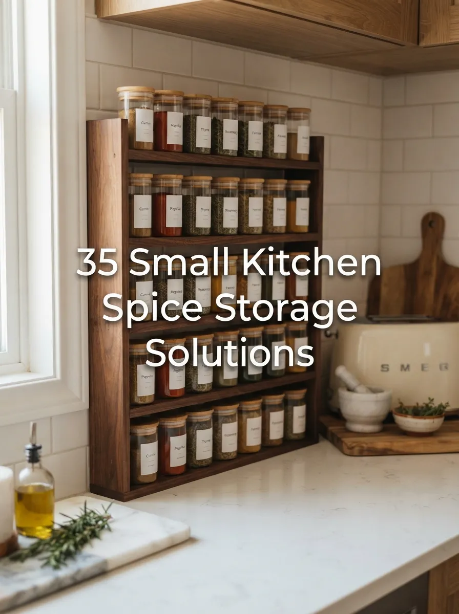 small kitchen spice storage solutions