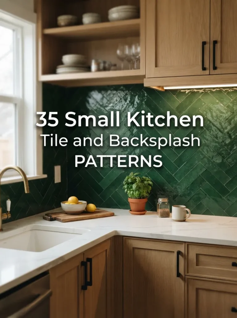 small kitchen backsplash ideas Small Kitchen Tile and Backsplash Patterns