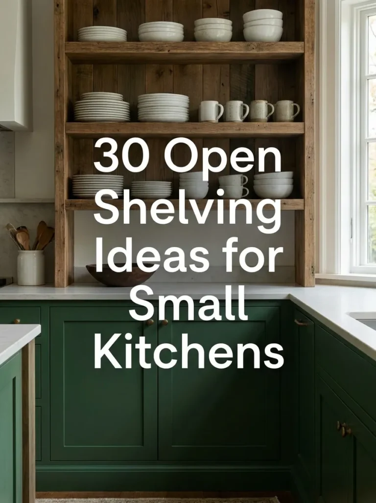 open shelving ideas for small kitchens