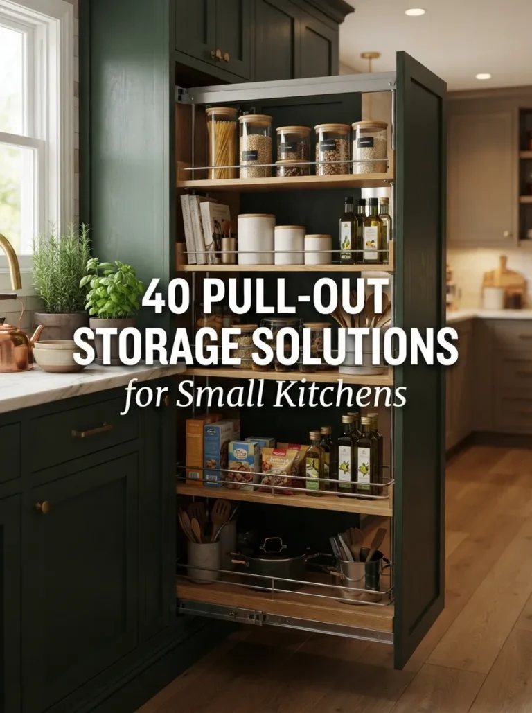 Pull-Out Storage Solutions for Small Kitchens