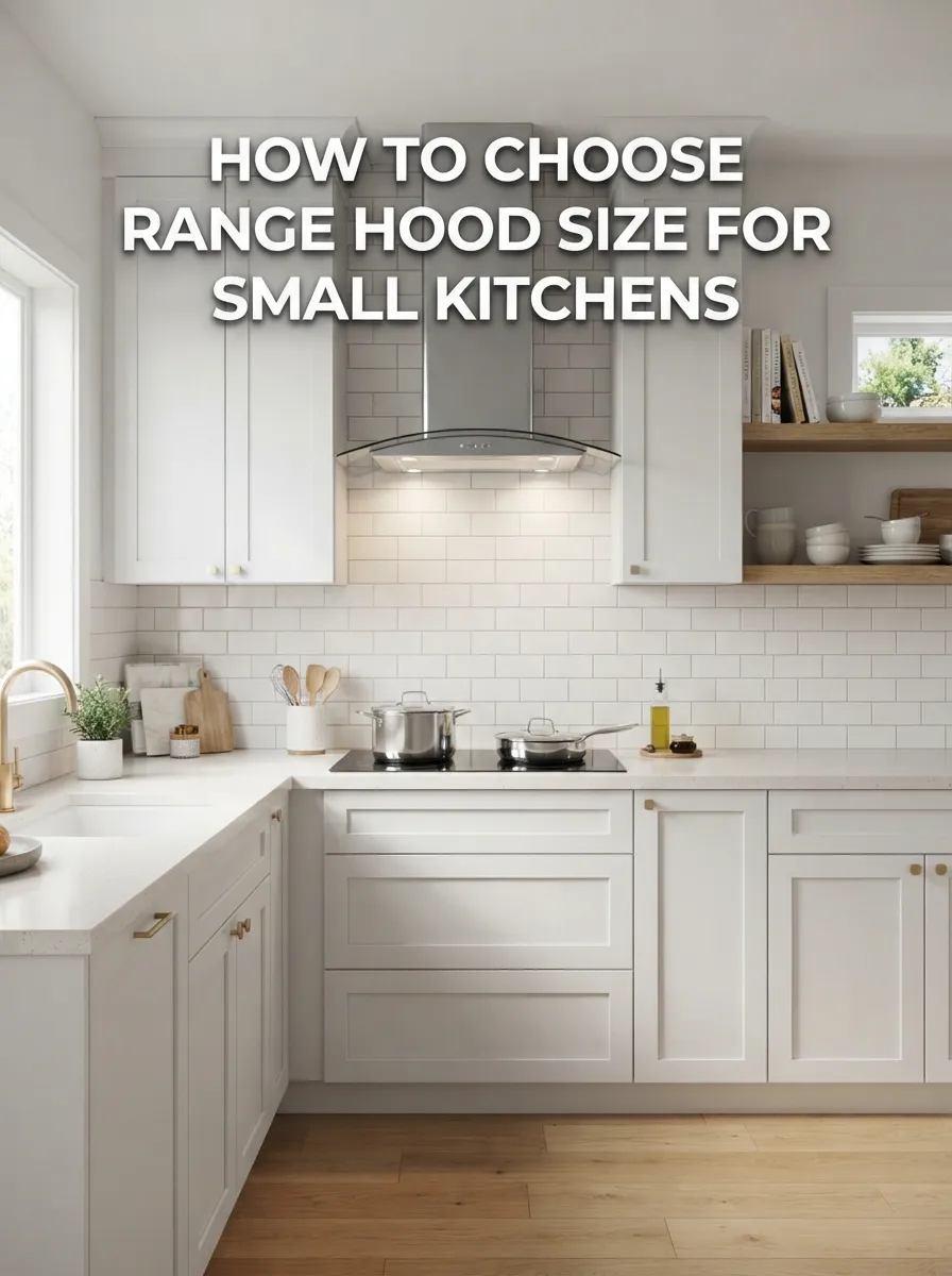 small kitchen range hood ideas