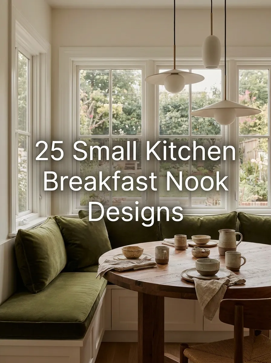 Small Kitchen Breakfast Nook Designs