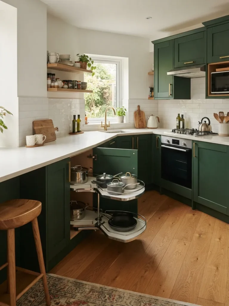 small kitchen storage optimization