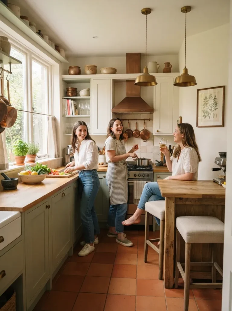 Small Kitchen Design for Multi-Generational Living