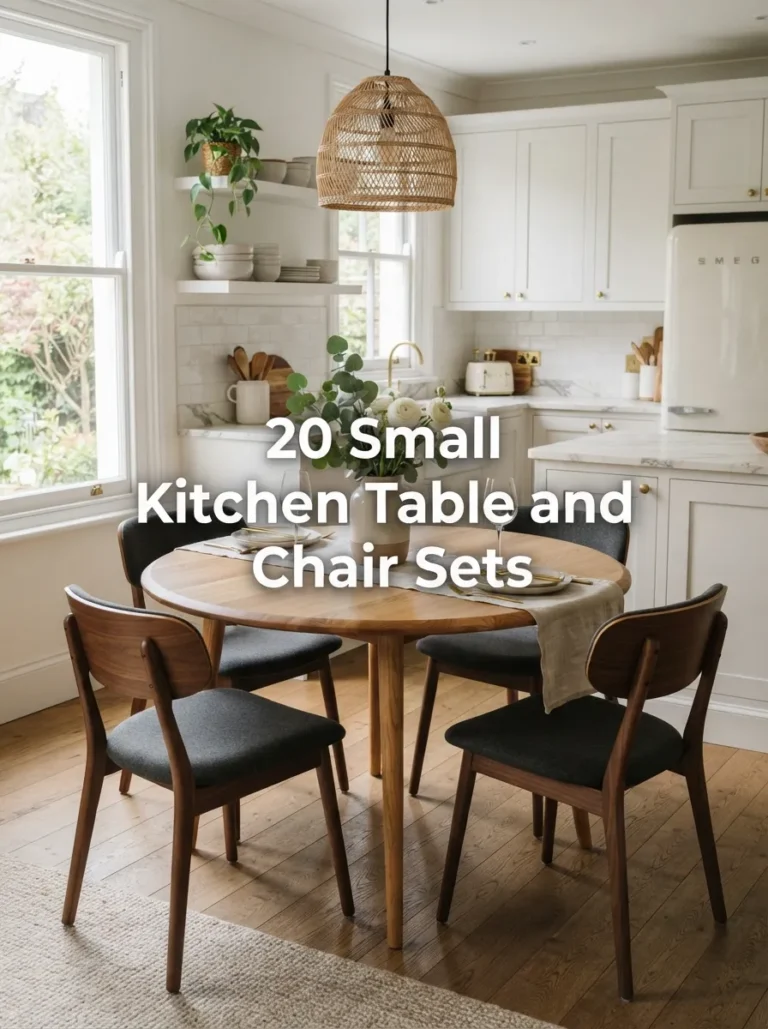 Small Kitchen Table and Chair Sets