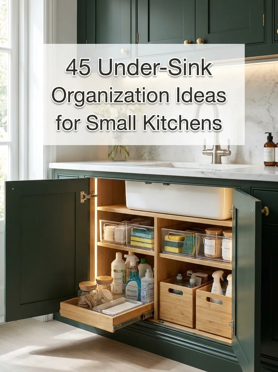 under sink organization ideas for small kitchens